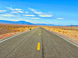 Arizona Asphalt Beautiful Blue Sky